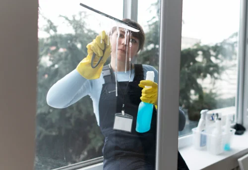 Nettoyage de vitres intérieures et extérieures à Saint-Hilaire-la-Treille